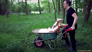 Bdsm bondage slave domination pounding from the master the young slave