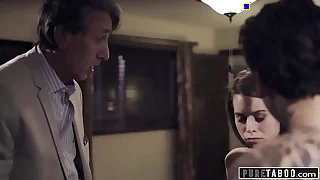 Unconditional TABOO Step-Brother Catches His Step-Sis Fucking Step-Dad